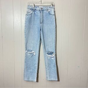 Rolla's Jeans Women's Original High Rise Straight Blue Size 27